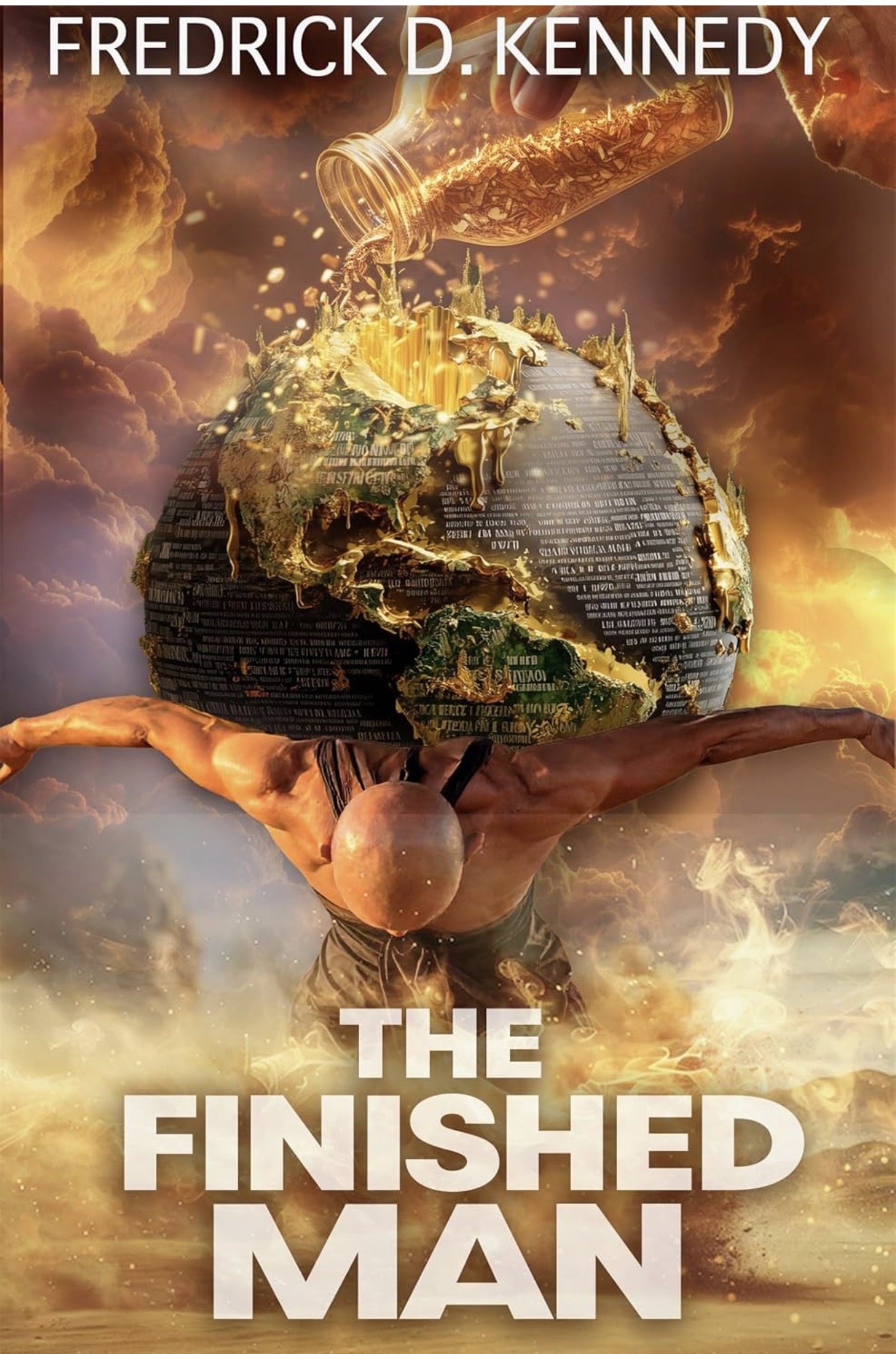 Front cover of The Finished Man by Fredrick D. Kennedy